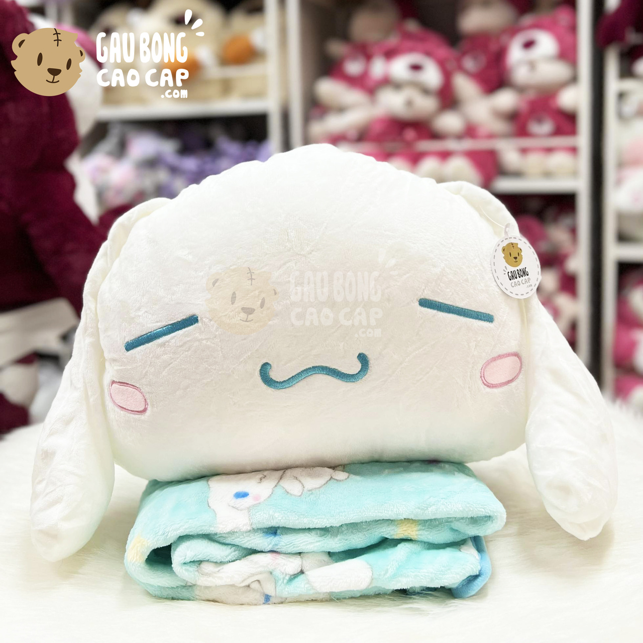 Thỏ Bông Cinnamoroll có mền 2in1